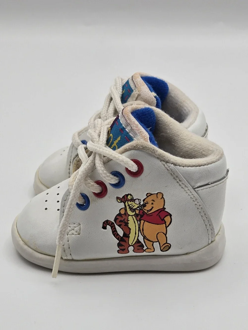 Vintage 90s Disney Winnie The Pooh Tigger Friends Infant Sneakers Shoes Size 1